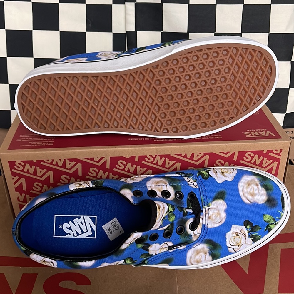 Vans Men’s Era Romantic Floral Lapis Blue sneakers - Picture 4 of 16